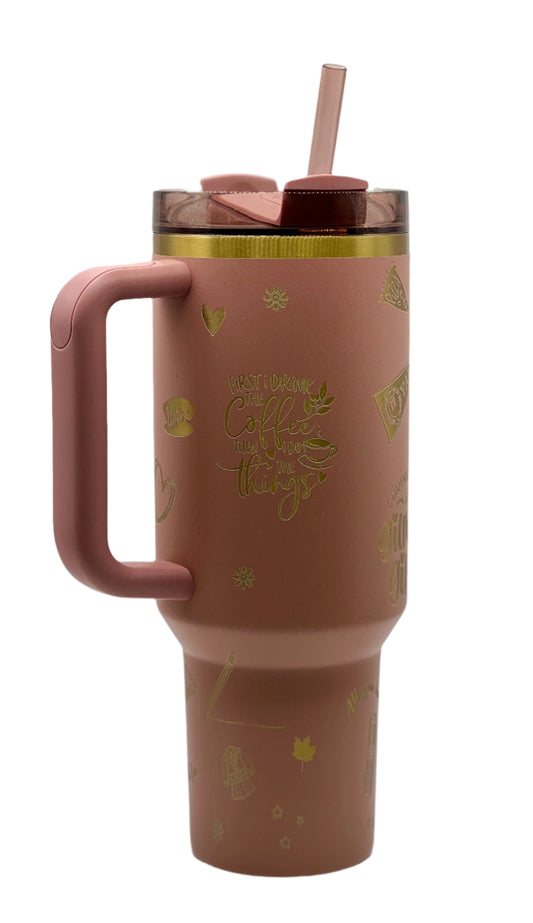 Unbranded Gilmore Girls inspired design Laser Engraved Stanley 40 oz. Tumbler